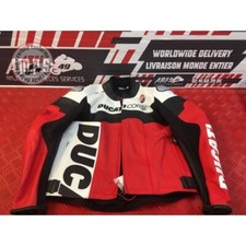 Blouson cuir homme perforé Ducati Dainese Corse C5 TAILLE 48 Réf OEM: 98107204