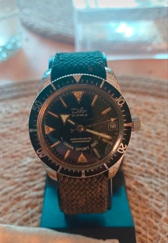 Montre plongée vintage - plongée,