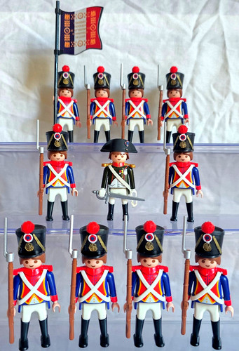 Playmobil soldats français - soldats,