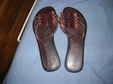 mules sandales TOUT CUIR