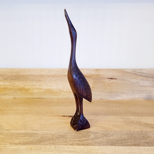 Petite statue bois oiseau - bois, d'oiseau