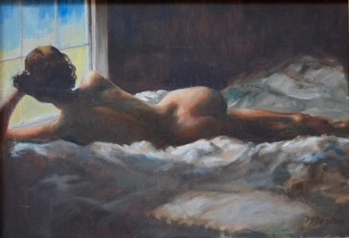 Tableau ancien huile - ancien,