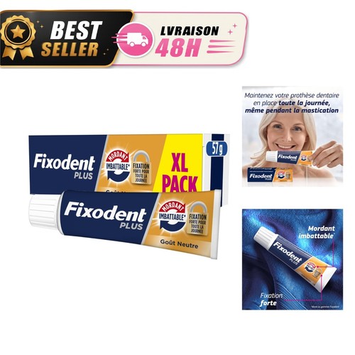 Fixodent crème adhésive - crème,