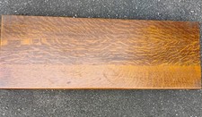 GUNN Solid Tiger Oak Barrister Bookcase Top 3" x 12 1/8" x 34 1/8"