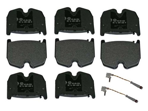 Front brake pad set - pad, 03-07