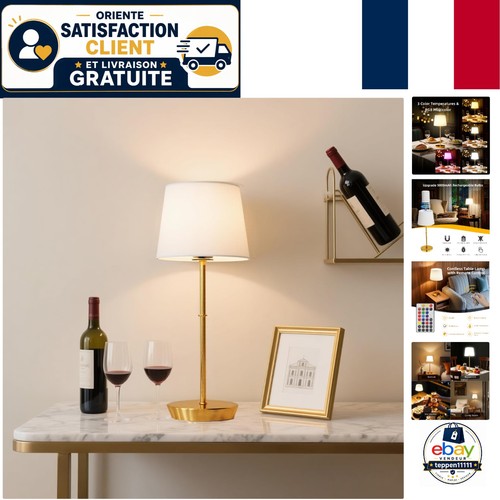 Lampe chevet tactile - lampe,