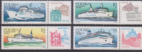 Timbres sur les bateaux - sur,