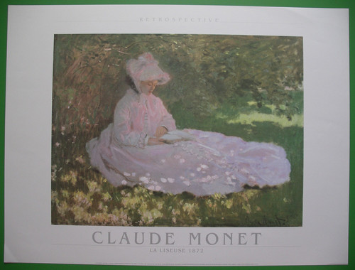 Claude monet liseuse 1872 - monet, :