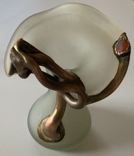 Vase en pâte de verre Et