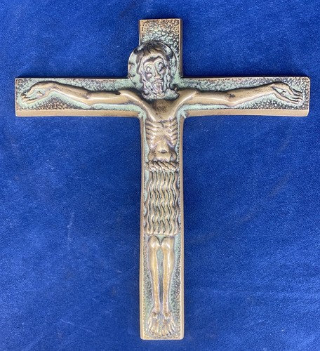 Crucifix bronze max verrier - le,