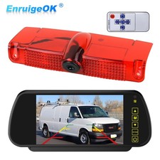 Feux de Stop Caméra de Recul avec ecran 7" Pour Chevrolet Express GMC Savana Van