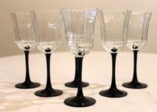 6 verres à eau « Octime »