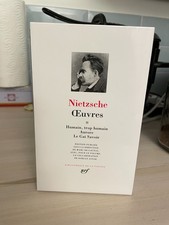 Pléiade Nietzsche - œuvres
