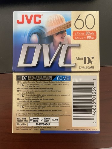 New jvc dvc - dvc, dv