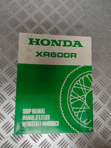 Manuel atelier honda xr600r - d'atelier,
