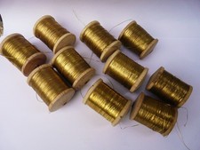 Ancienne bobine Fil métal