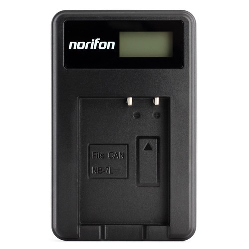 Lcd usb chargeur - nb-7l,