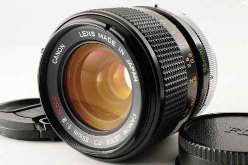 Rare concave canon fd 35mm - concave,