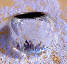 Grosse bague Dôme SWAROVSKI Crystal ring Taille 51 Cadeau Noel