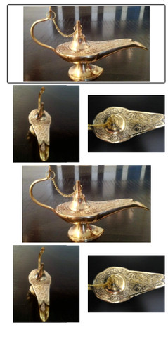 Lampe pétrole élégante - à,