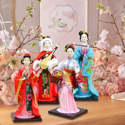 Figurine soie artisanale - en,