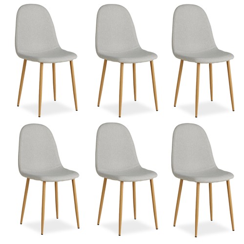Lot chaises salle à - 6,