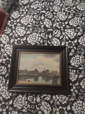 ancien tableau huile sur