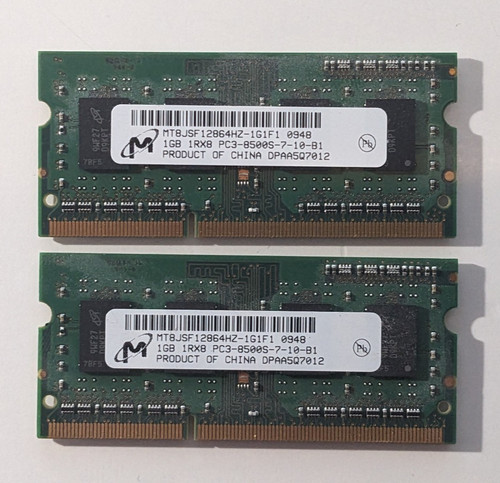 Barrette ram 1go ddr3 - ddr3, 1066mhz
