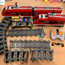LEGO City RC Train Passenger Train 7938 In 2010 Used Retired