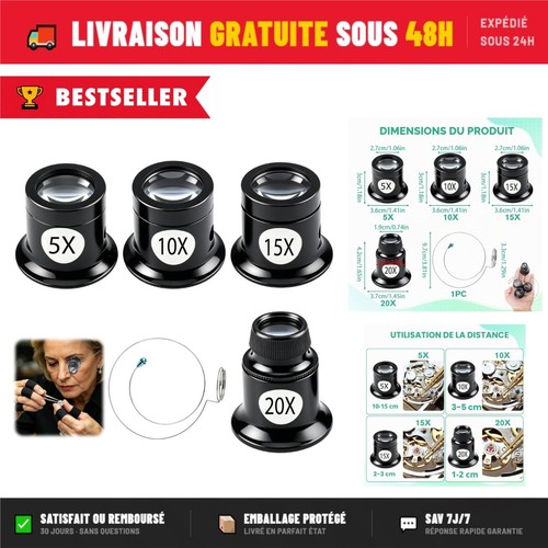 Loupe bijoutier horloger - loupe,