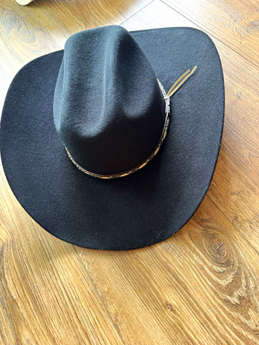Resistol black felt - resistol, western