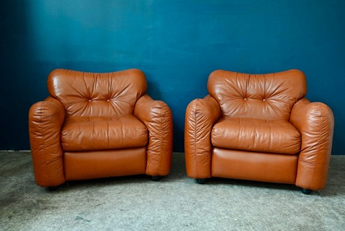 Paire fauteuils club - paire, de
