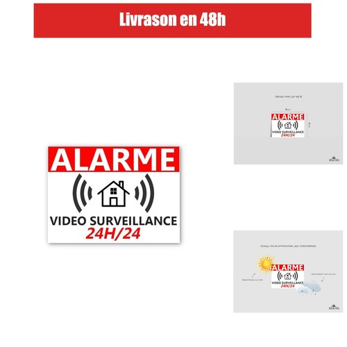 Stickers alarme vidéo - stickers,