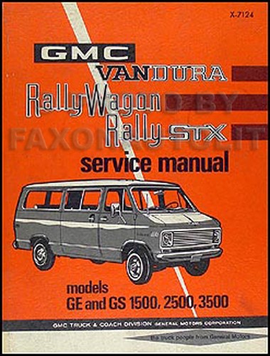 1971 gmc van - 1971, réparation