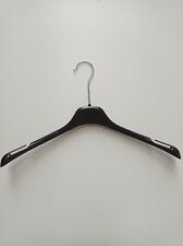 CINTRES PLASTIQUE NOIR AVEC ENCOCHES 38CM POUR ROBE 140 PCS