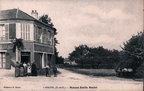 Cpa hautil maison emile - cpa,