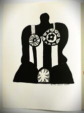 NIKI de SAINT PHALLE Signed 1967 Ltd Edition Color Lithograph Frank O'Hara MOMA