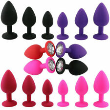 Plug Anal en Silicone Diamant