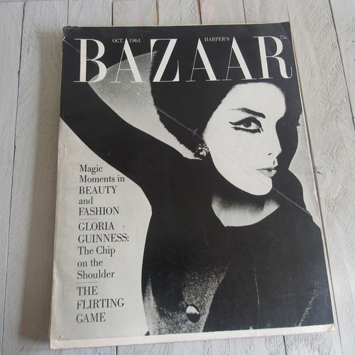 Vintage magazine harpers - vintage,