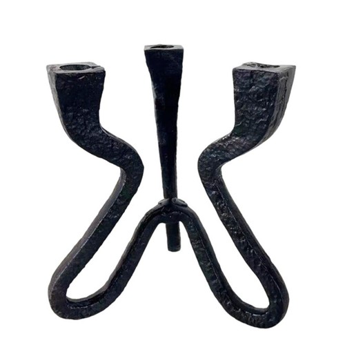 Bougeoir trois branches - bougeoir,