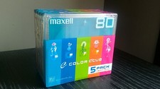 5 Minidisc Maxell Color Club