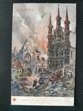 CPA Belgique -LOUVAIN - Croix Rouge Française - Association des Dames Françaises