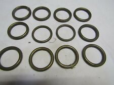 lot of antique curtain rings 