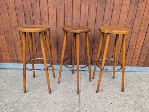 Tabouret bar vintage - tabouret,