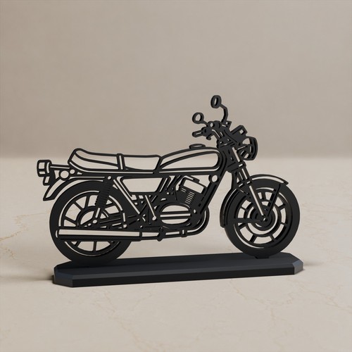 Yamaha rd350 1973 support - rd350, de