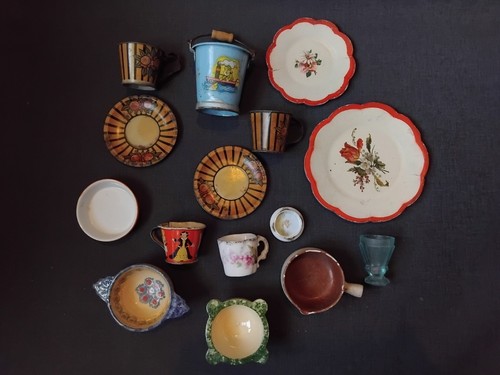 Jouet ancien lot dinette - lot,