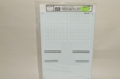Scale microscale 192 - microscale, 87-192