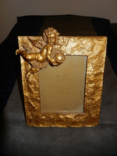 Porte photo ange dore - porte,