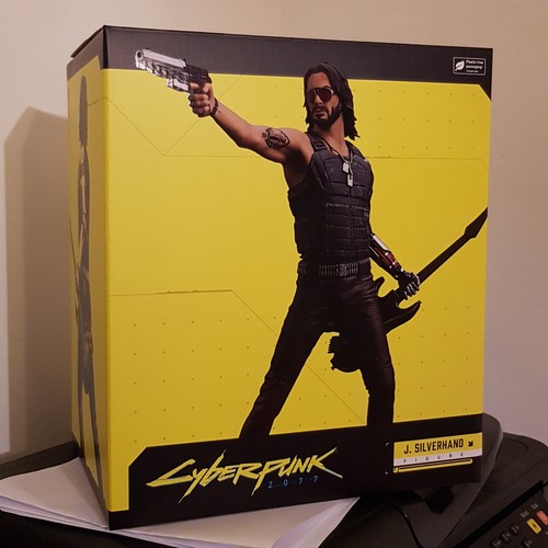 Figurine cyberpunk 2077 statue - cyberpunk,