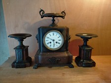 PENDULE GARNITURE DE CHEMINEE